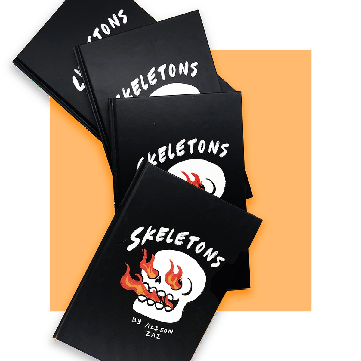 We're down to our last few copies of "Skeletons" by Alison Zai - grab a copy before we're SOLD OUT! sexandmonsters.com
