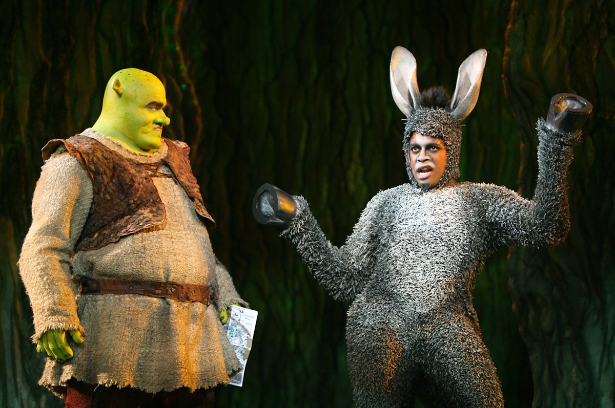 Shrek's tweet image. 