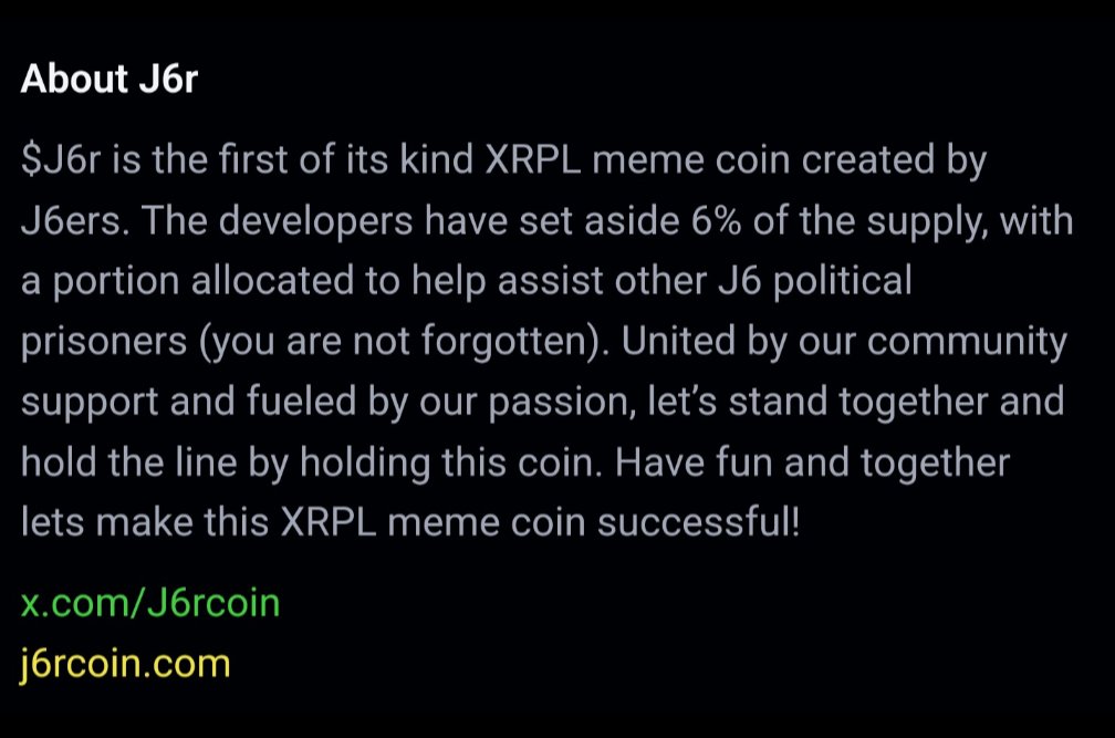 J6r Coin tweet media