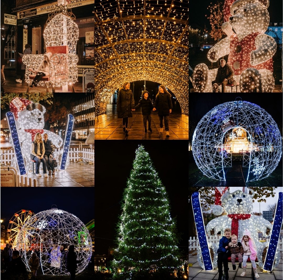 Our business funded Christmas Lights Trail is BACK! 

Discover the magic of Christmas in Welwyn Garden City town centre with our FREE lights trail.