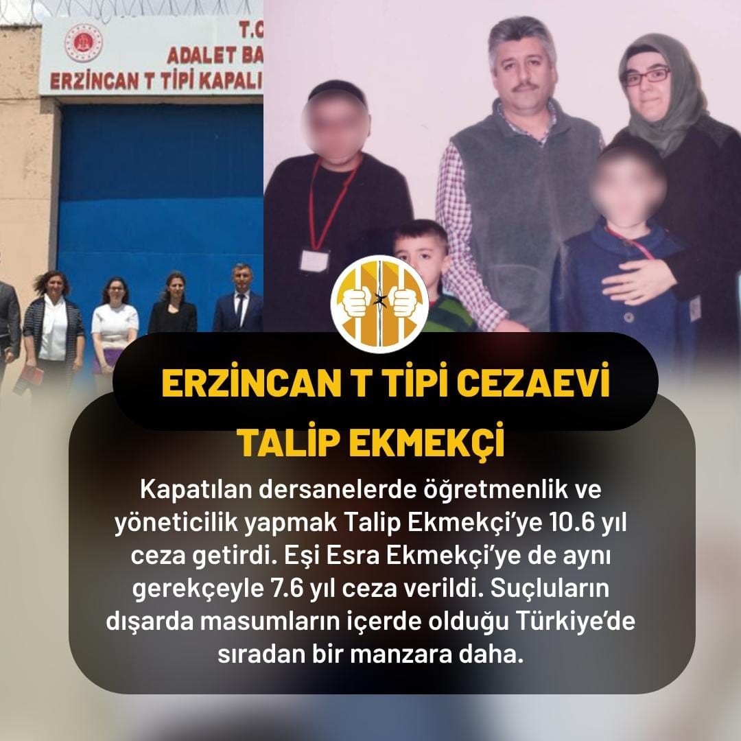 Denetimli
Serbestlik
Haktır..

Bakıma muhtaç bir çocuğu olan ve anneside yanında olmayan otizmli Tarık'ın babası Talip Ekmekçi'nin
Hakkını verin..

<a href="/adalet_bakanlik/">T.C. Adalet Bakanlığı</a>

TarıkBabasını Bekliyor