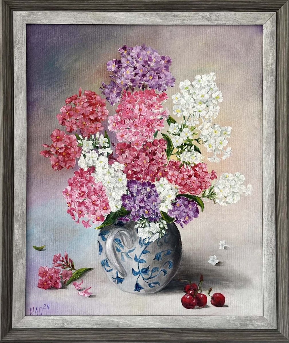 KrasimiraStale1's tweet photo. Phlox-Phlox flowers in a porcelain vase-Original oil painting
https://t.co/FUJ61Bzq9u
#Summer #flower #Phlox  #Pink  #Red #White #Purple #painting #oilpainting #oil #frame   #original #unique  #hand_painted  #on_canvas #on_frame #Vintage https://t.co/VtPmbkLli6