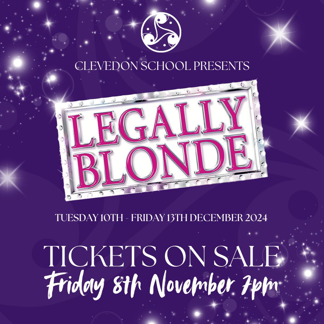 BREAKING NEWS!  Limited tickets now available for the 2pm Matinee Performances on Tuesday 10th and Wed 11th at 2pm.  Get a ticket as soon as you can via : ticketsource.co.uk/clevedonschool