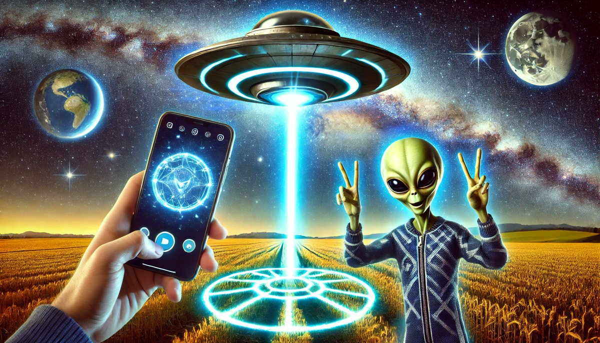 drew_ponder's tweet photo. 🚨 An Open Message to Our Cosmic Neighbors 👽✨
#Aliens #CropCircles #SpaceTimeVibes #HelloFromEarth
Dear Aliens,
If you're reading this—or intercepting it with your advanced tech—we have questions! Are crop circles your way of saying "hello"? Is time travel your jam? Do you have tips for surviving 2025?
Also, let’s cut to the chase:
1️⃣ Did you really build the pyramids?
2️⃣ What’s the deal with UFOs bending space-time?
3️⃣ Are you us... from the future? 🌀
We’re trying to connect the dots here on Earth. If you’ve got insights, drop them (figuratively or literally 👽🛸). Let’s work together to prevent humanity from hitting self-destruct. 💥 We’re open to collaboration—just no cow mutilations, okay?
P.S. We’ve got pizza, memes, and a planet worth saving. Your move. 🌍
