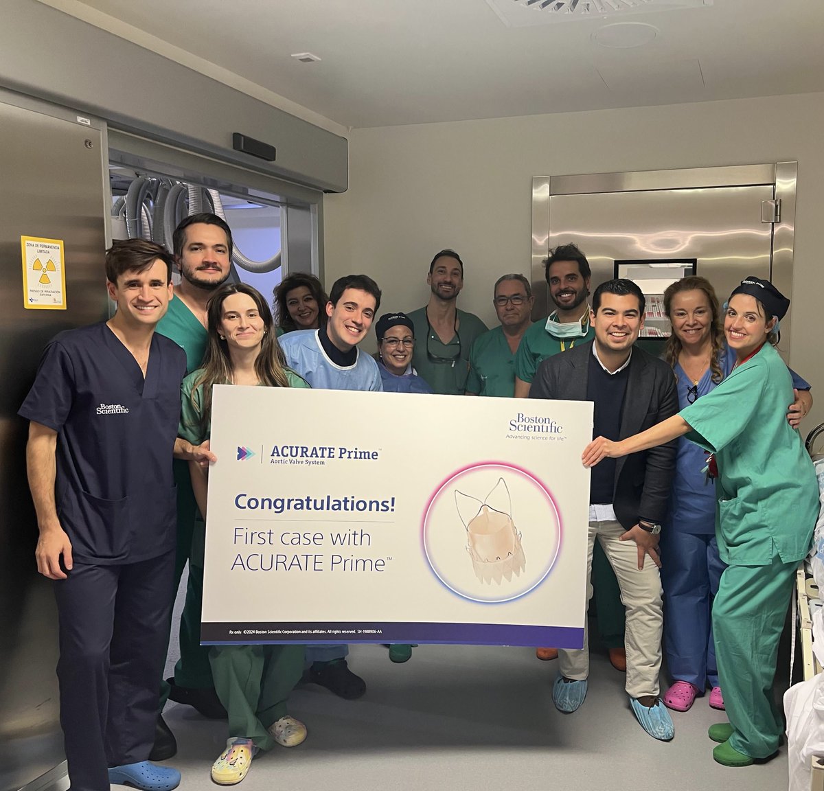 Mario García Gómez (@mariogago13) on Twitter photo First 4 cases with the new Acurate Prime valve in HCUValladolid!
<a href="/ignamatsant/">Ignacio J. Amat</a> <a href="/AMSF71/">AMSF</a> <a href="/Carlos_Cortes_V/">Carlos Cortés</a> <a href="/ClaraFdezCordon/">Clara Fernández Cordón</a> <a href="/marcelordgzm/">MARCELO RODRIGUEZ M</a> <a href="/MiguelYuste10/">Miguel Yuste</a> <a href="/Rei_Cepran/">Clara M M</a> <a href="/icicor_es/">Ciencias del Corazón</a> First 4 cases with the new Acurate Prime valve in HCUValladolid!
<a href="/ignamatsant/">Ignacio J. Amat</a> <a href="/AMSF71/">AMSF</a> <a href="/Carlos_Cortes_V/">Carlos Cortés</a> <a href="/ClaraFdezCordon/">Clara Fernández Cordón</a> <a href="/marcelordgzm/">MARCELO RODRIGUEZ M</a> <a href="/MiguelYuste10/">Miguel Yuste</a> <a href="/Rei_Cepran/">Clara M M</a> <a href="/icicor_es/">Ciencias del Corazón</a>