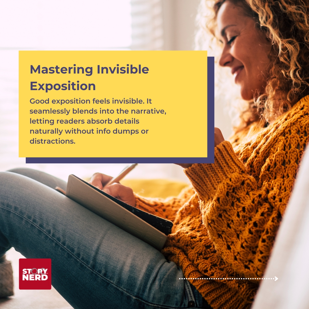 valerie_francis's tweet image. Every story uses exposition — GUARANTEED. So writers need to know how to use it. Check out Season 12 of the Story Nerd podcast for more.

🖥️ i.mtrbio.com/xjmrmooumt
🎙️ available on all podcast providers
#amwriting #writingpodcasts #creativewriter #writingabook #fictionwriter