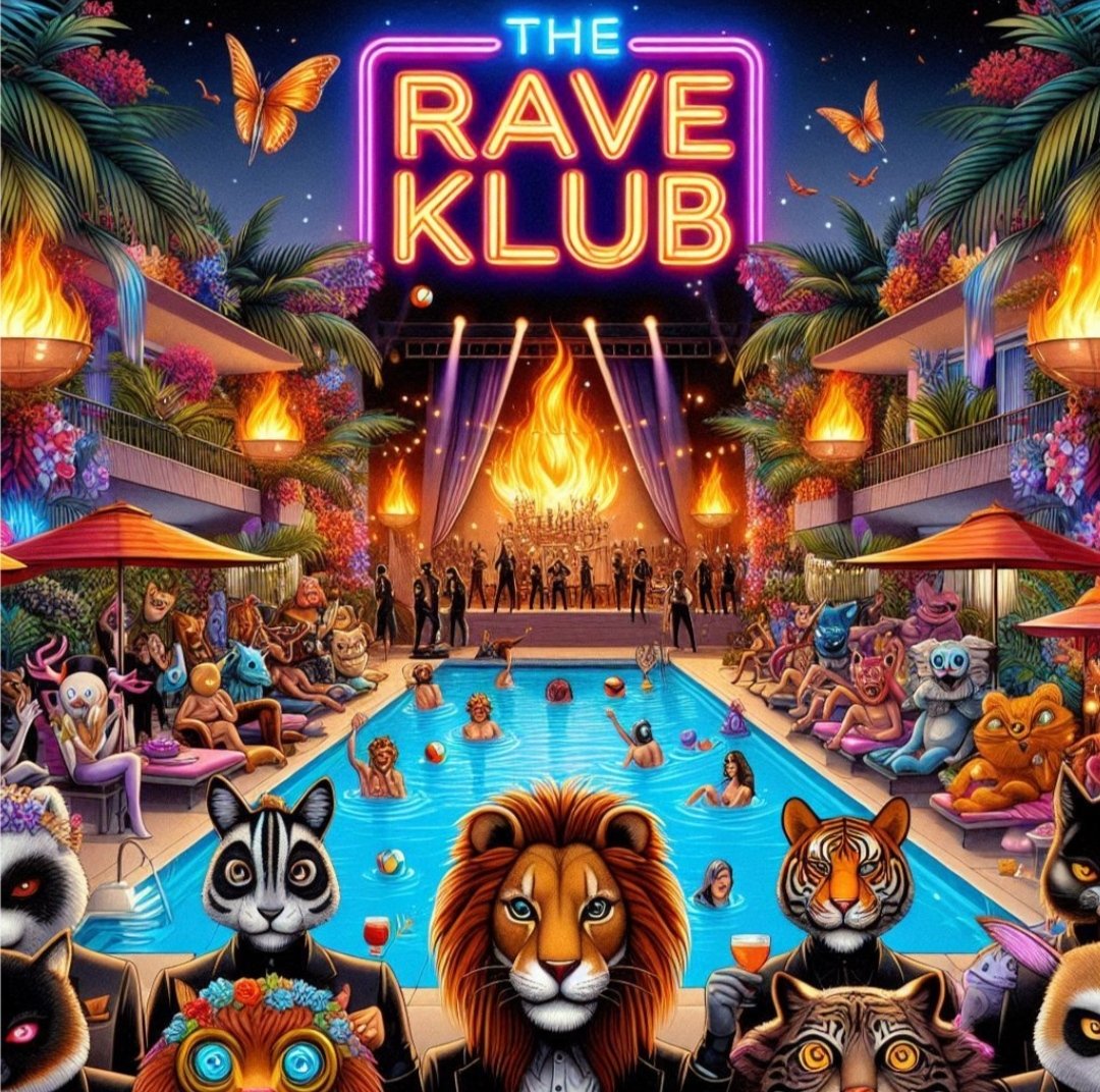 The year isn't over yet and I already have plans for next year. I'll be invited to
<a href="/TheRaveKlub/">TheRaveKlub</a>
crazy parties, I'll try to be the lion 🦁 #TheRaveKlub