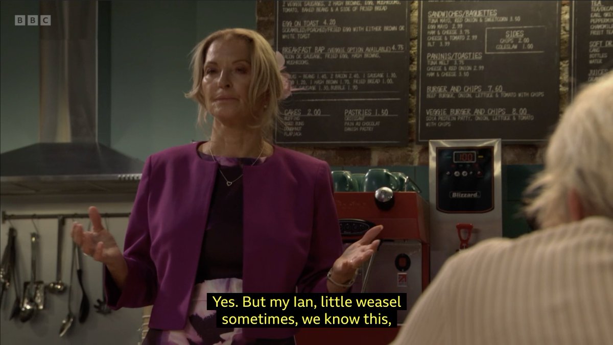 IndistinctCha11's tweet photo. Kathy Beale after a few too many: pure comedy gold. The tonic we didnβt know we needed. π·π€£ #EastEnders #KathyBeale #legend #drunk https://t.co/ZVW0EuWiUR