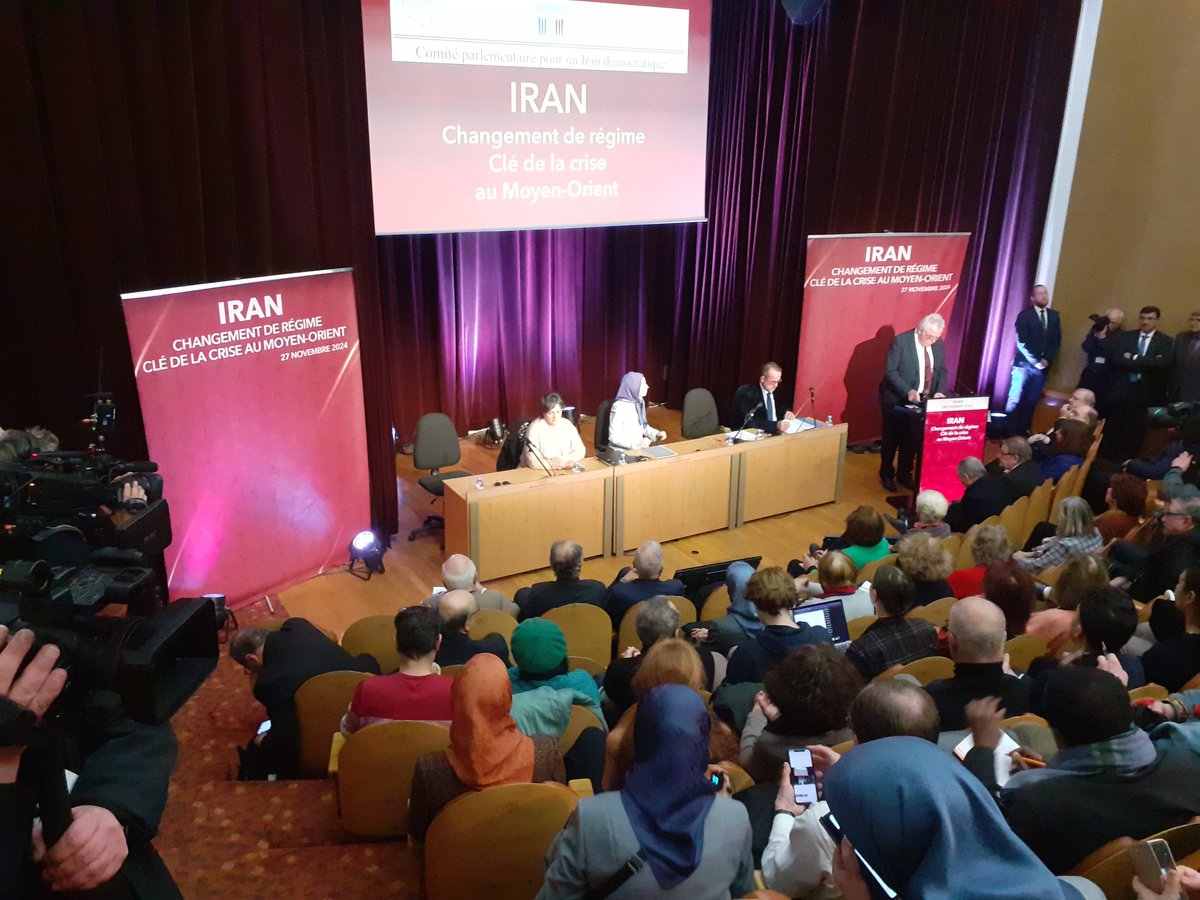 AladdinTouran's tweet photo. Paris, Maison de la Chimie- Colloque du Comité Parlementaire pour un #Iran Démocratique (CPID): @AndreChassaigne s'explique sur la situation iranienne et les crises existentielles du régime des mollahs. @Maryam_Rajavi_F et membres du #CPID sont présents. https://t.co/sHt4AewTPH