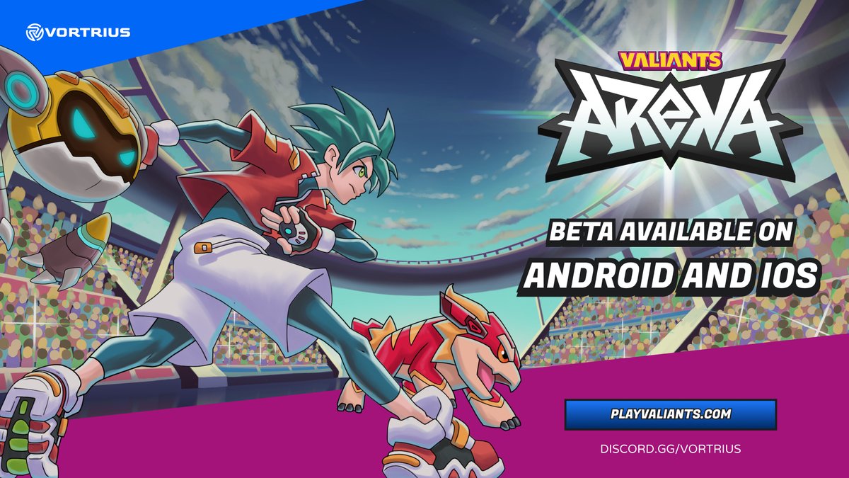 🚀MOBILE GAMERS, ASSEMBLE!🚀

Valiants: Arena is NOW AVAILABLE on iOS and Android!  Are you ready?

⚔️ Fight alongside your favorite Valiants.
🔥Master epic strategies.
🏆Climb the leaderboard and prove your skills.

How to Participate:
👉Visit the official website to sign up and