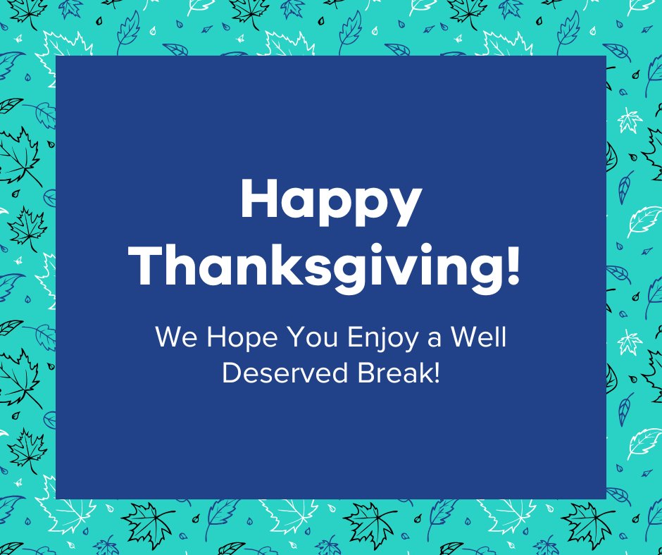 We're thankful for the teachers, administrators, and school staff members who make classrooms feel like home for their students!