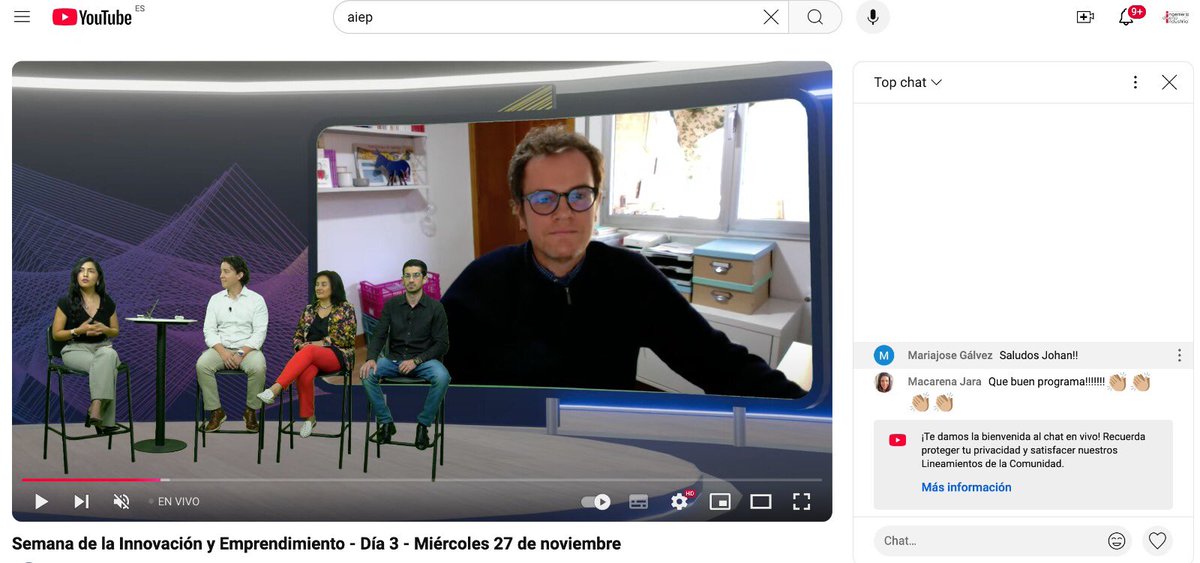 osantossopena's tweet photo. Aquí tenéis mi intervención de hoy dentro del marco de la Semana de la Innovación @AIEP @uandresbello🔎
Hemos hablado de investigación aplicada a la innovación social y escucha comunitaria en espacios de participación ciudadana como el INNOVA HUB @La_UPM
https://t.co/N57Q2mVG3i https://t.co/1p39KvEqp7