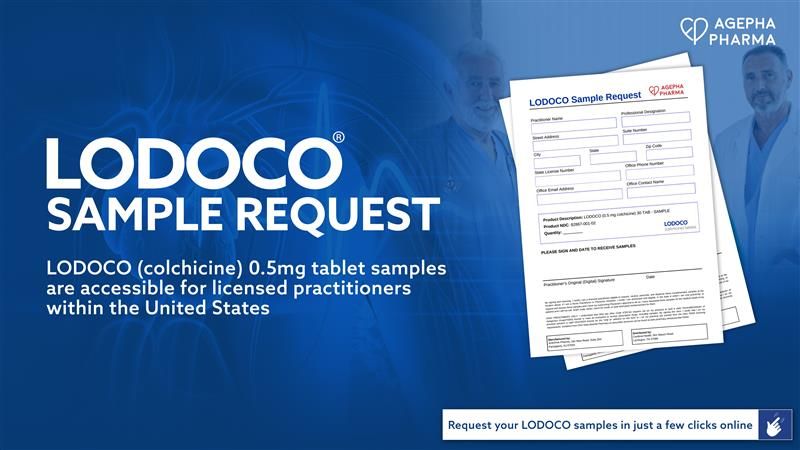 U.S. doctors interested in LoDoCo can request a sample to assess its role in managing cardiovascular inflammation. 

LoDoCo provides an established approach to support cardiovascular health, focusing on inflammation management. For sample requests visit buff.ly/4eChKvP*