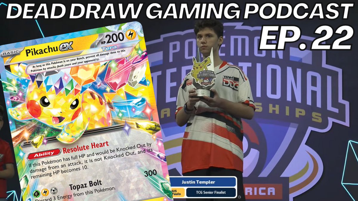 Etchy (@etchyok) on Twitter photo New episode of the <a href="/DeadDrawGaming/">Dead Draw Gaming</a> podcast is up talking about LAIC, Sacramento, and the meta going forward! Ft. <a href="/SmartTCG/">SmartTCG</a> <a href="/MeMaanhc/">Caleb Rogerson</a> and <a href="/JustinT_tcg/">Justin T.</a> ! Link below New episode of the <a href="/DeadDrawGaming/">Dead Draw Gaming</a> podcast is up talking about LAIC, Sacramento, and the meta going forward! Ft. <a href="/SmartTCG/">SmartTCG</a> <a href="/MeMaanhc/">Caleb Rogerson</a> and <a href="/JustinT_tcg/">Justin T.</a> ! Link below