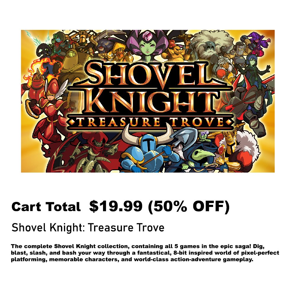 YachtClubGames's tweet photo. Both are $20 bucks.
Only one of them is on sale on @GOGcom RIGHT NOW. https://t.co/XqxH4Sk2jB