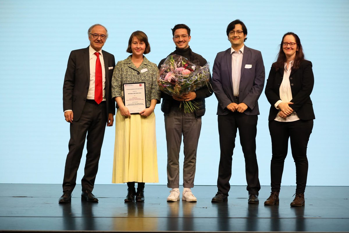 Open Research Data (@ordata_ch) on Twitter photo ⭐️The second Award of the National ORD Prize goes to "openwashdata: Open WASH data by building Community and Data" led by Elizabeth Tilley from <a href="/ETH/">ETH Zürich</a> joined by Colin Walder
#ordprize24 ⭐️The second Award of the National ORD Prize goes to "openwashdata: Open WASH data by building Community and Data" led by Elizabeth Tilley from <a href="/ETH/">ETH Zürich</a> joined by Colin Walder
#ordprize24