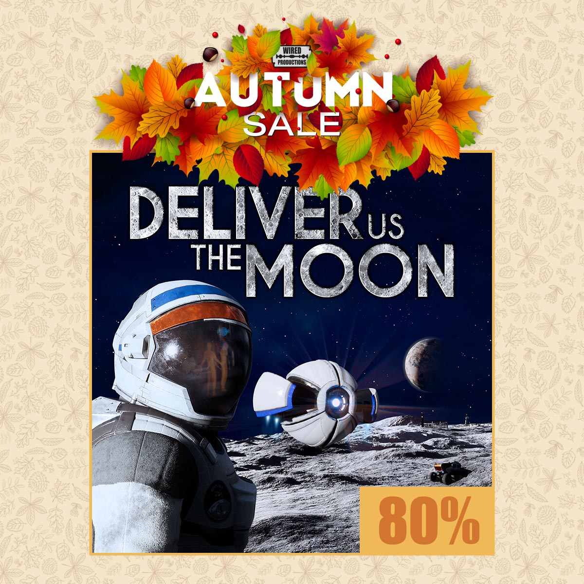 DeliverTheMoon's tweet image. Join the mission to embark on an extraordinary adventure beyond Earth's limits 🌕
In @DeliverUsTheMoon only you can rescue humanity from the edge of extinction 🌍
80% off on the Wired Autumn Steam Sale: wired.gg/Autumn2024
#IndieGame