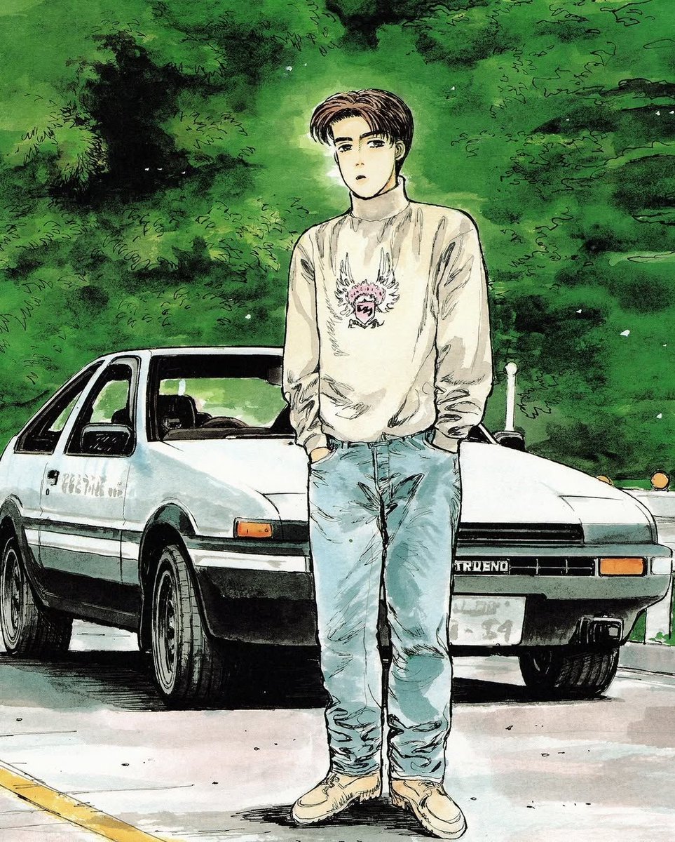 retro_anime's tweet photo. Initial D (1998) https://t.co/clfxS69tD4
