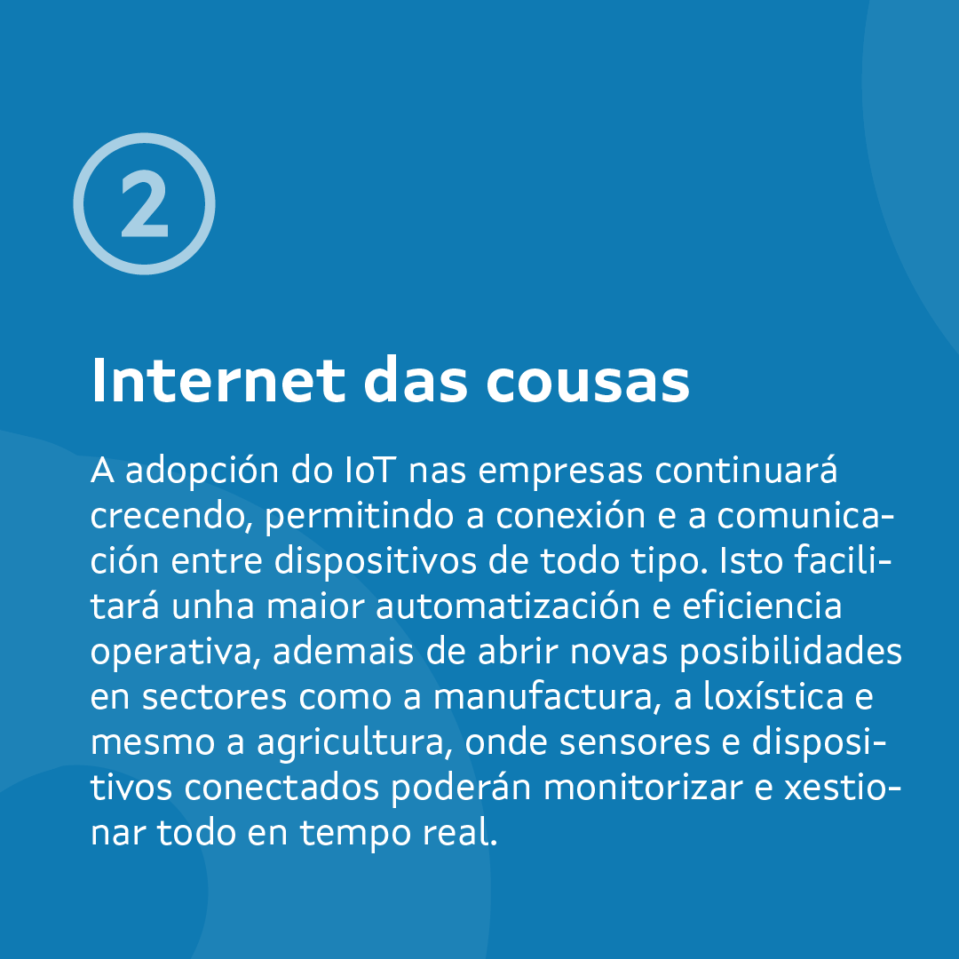 GaliciaVirtual's tweet photo. O 2025 trae novos desafíos para as empresas que queiran adoptar tecnoloxías avanzadas.
Estas #tendencias non só representan un salto tecnolóxico, senón tamén unha oportunidade para as empresas galegas de reforzar a súa competitividade a nivel global.

Estás preparadx? 🙌🏼 https://t.co/CcK1ShnRXl