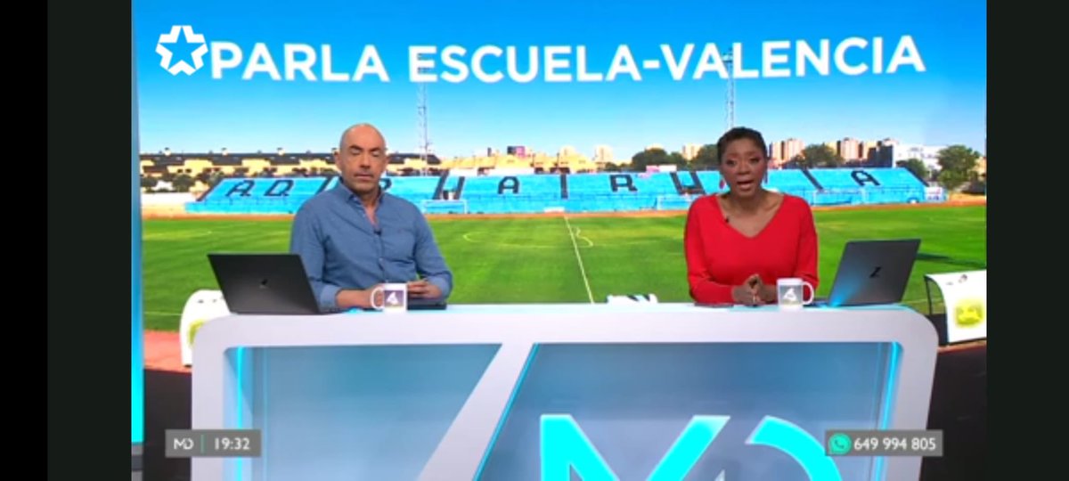 Dejad de relacionar al <a href="/adparla/">Agrupación Deportiva Parla</a> con el parla escuela .PARLA SOLO HAY UNA , Y ES LA AGRUPACIÓN. <a href="/telemadrid/">Telemadrid</a> 🤦🏻‍♂️
Pd: La imagen del fondo son los prados (Campo del AD PARLA)