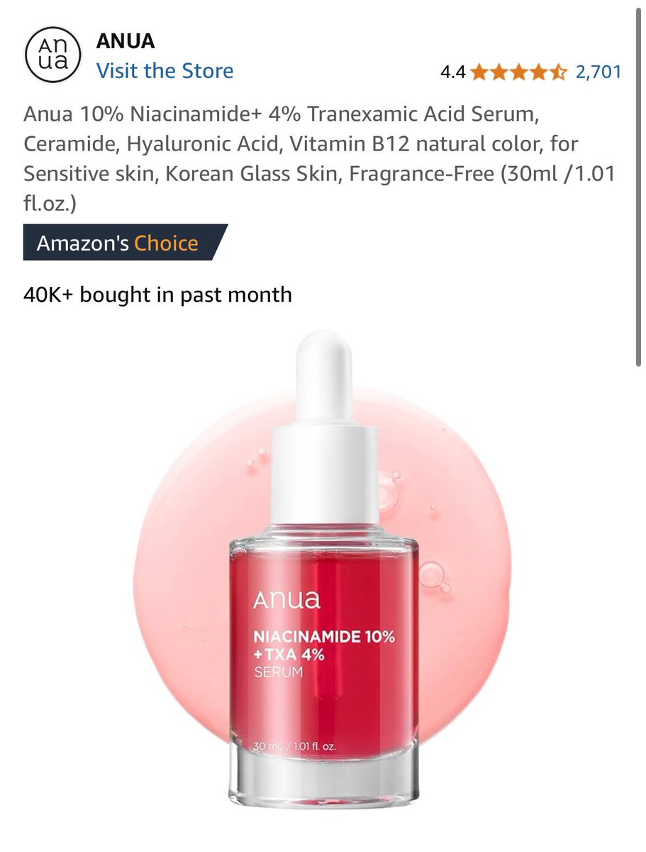 Puff_Iya's tweet image. These two for hyperpigmentation are a nasty duo