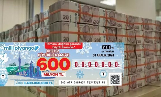 e_basin's tweet photo. Milli Piyango Yılbaşı Özel Çekilişi için büyük ikramiye 600 milyon TL olarak açıklandı.
Büyük ikramiye için heyecan devam ederken, tüm şehirlerdeki bayiler, hem satışların hızlanması hem de büyük ikramiye için beklentilerin artmasıyla hareketlendi. #piyango #para #talih #Türkiye https://t.co/p5xmvMfHv0