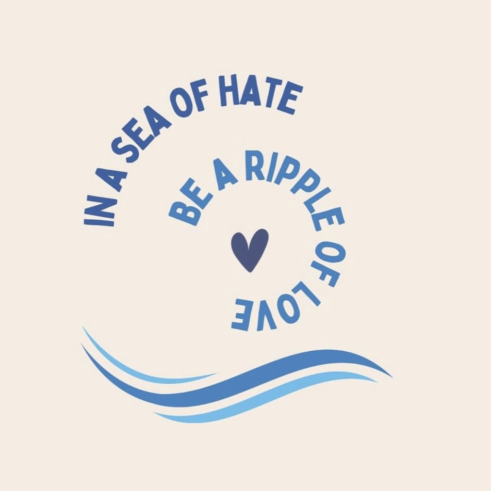 In a sea of hate, be a ripple of love

Image: instagram.com/happystrokes.in