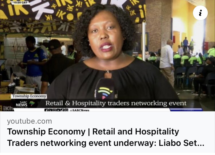 youtu.be/tMd4s2fkz70?si…

A big thanks 🙏🏿 to our event partners and the inspiration behind Kasi Networking <a href="/eKasi_Traders/">eKasi Traders Network 🇿🇦</a> ; Charlene you’re too amazing. Now we crisscross the country…