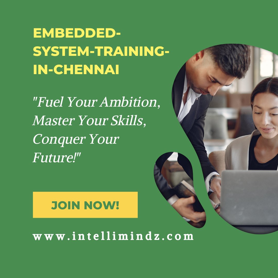 ManivelMan1104's tweet image. Programming for Embedded Systems: Mastering C, C++, and Python for Embedded Applications
bit.ly/3YpxQDC
#EmbeddedSystemsTraining #LearnEmbeddedSystems
#EmbeddedSystemsDevelopment #Chennai
#CProgrammingForEmbedded #Intellimindz #Training
#PythonForEmbedded #IoTTraining