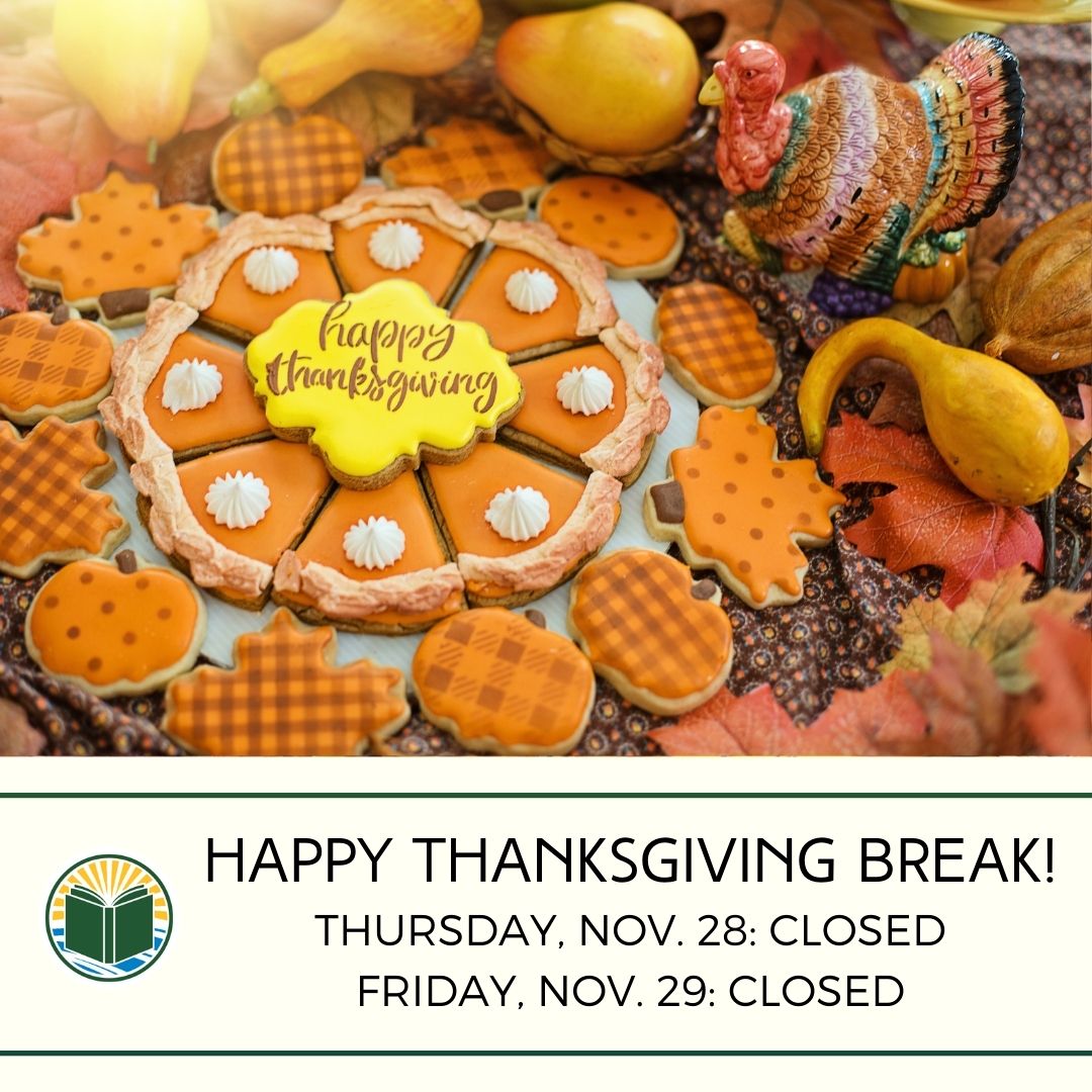 sunysullivanlib's tweet photo. Happy Thanksgiving! We'll be closed tomorrow and Friday. https://t.co/XAclMNDuNy