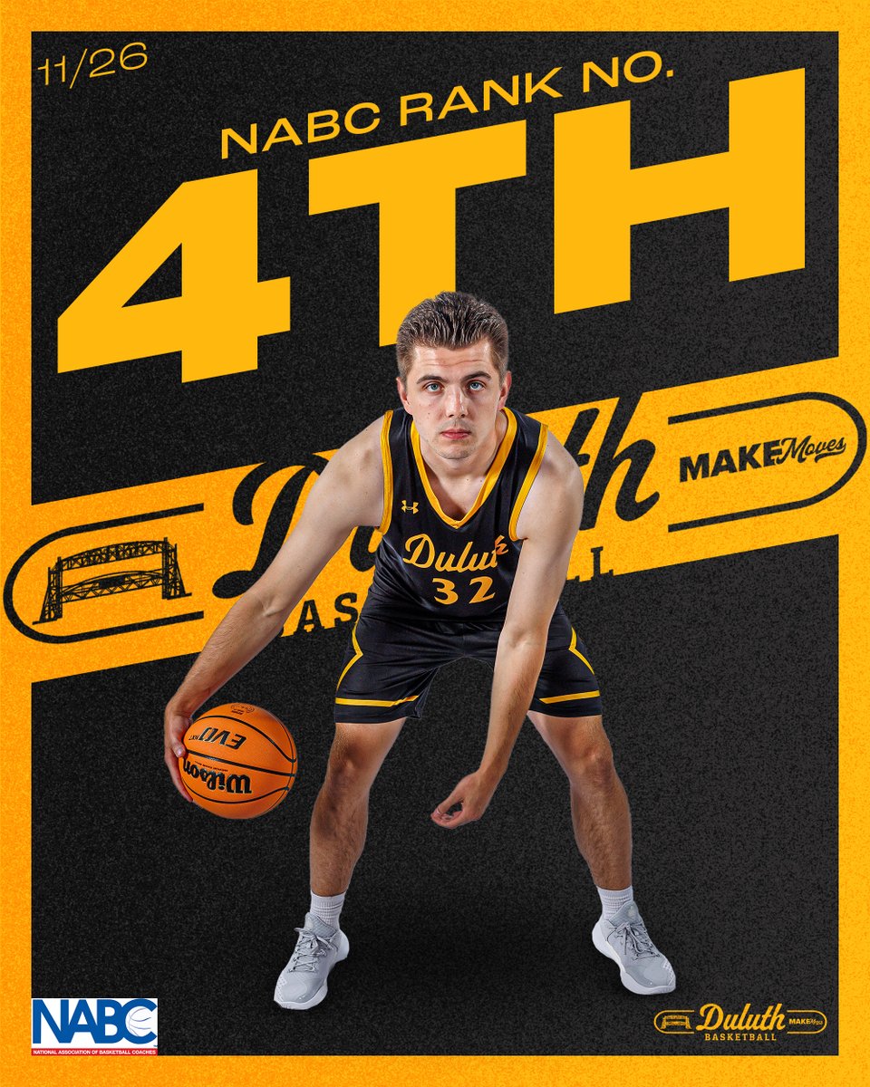 📈📈📈

UMD Men's Basketball slots in at No.4 in this week's NABC rankings, making it their highest national ranking in program history!

#MakeMoves x #BulldogCountry 🐶🏀