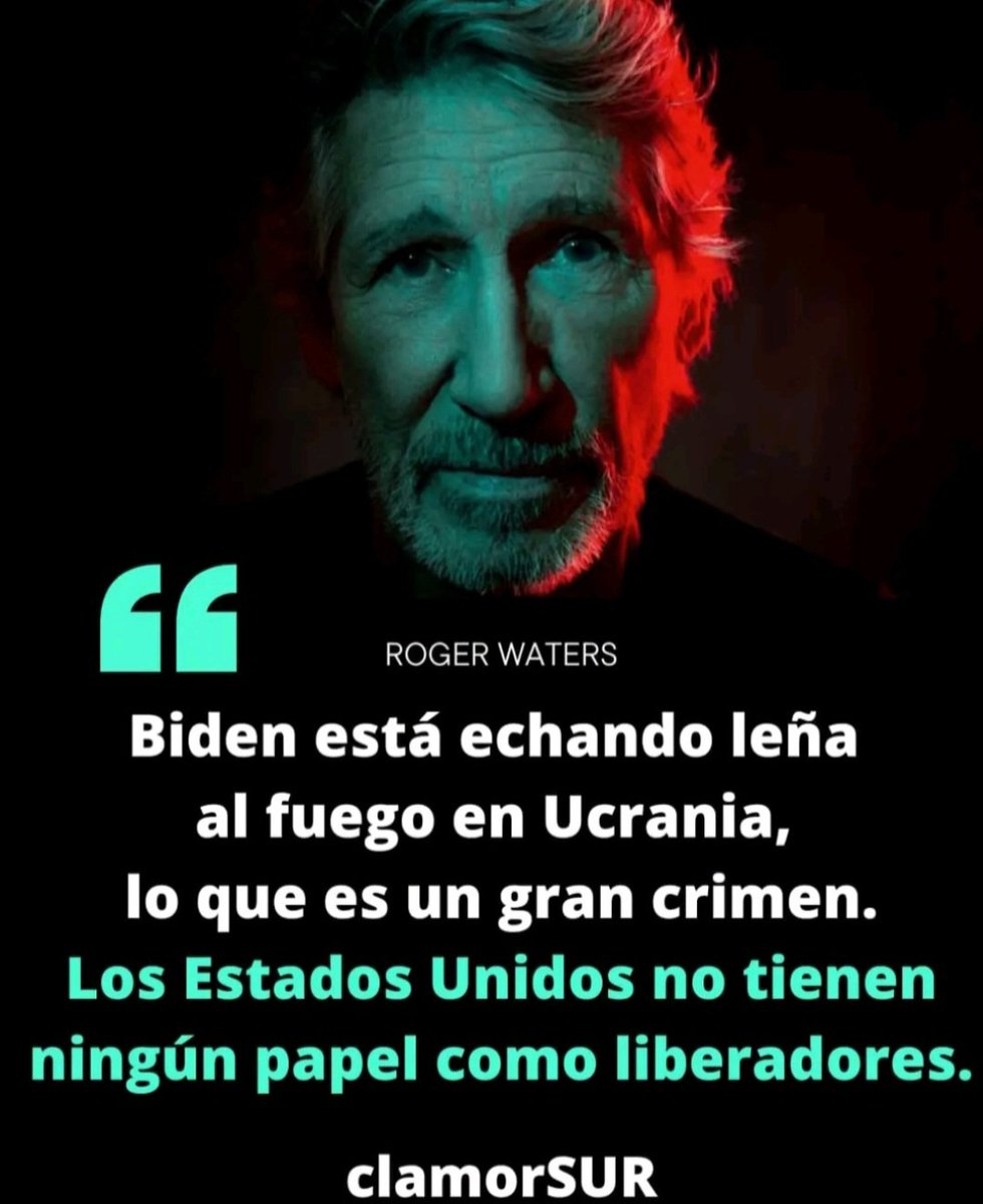 De acuerdo con Roger Waters.