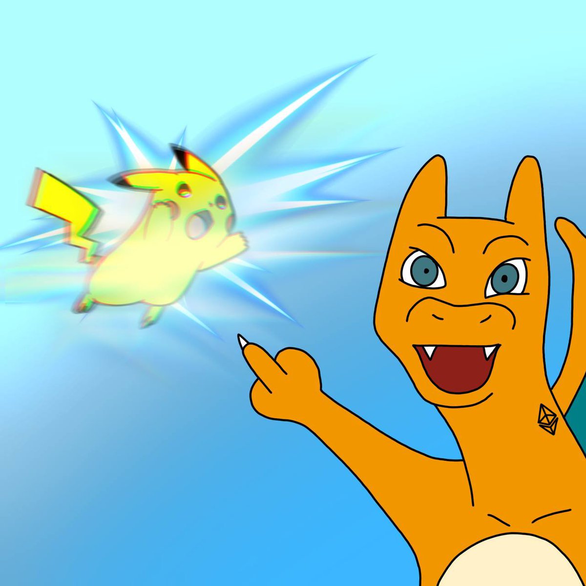 Pokémon’s rule the world, Charizard will rule ETH #CHARIZARD