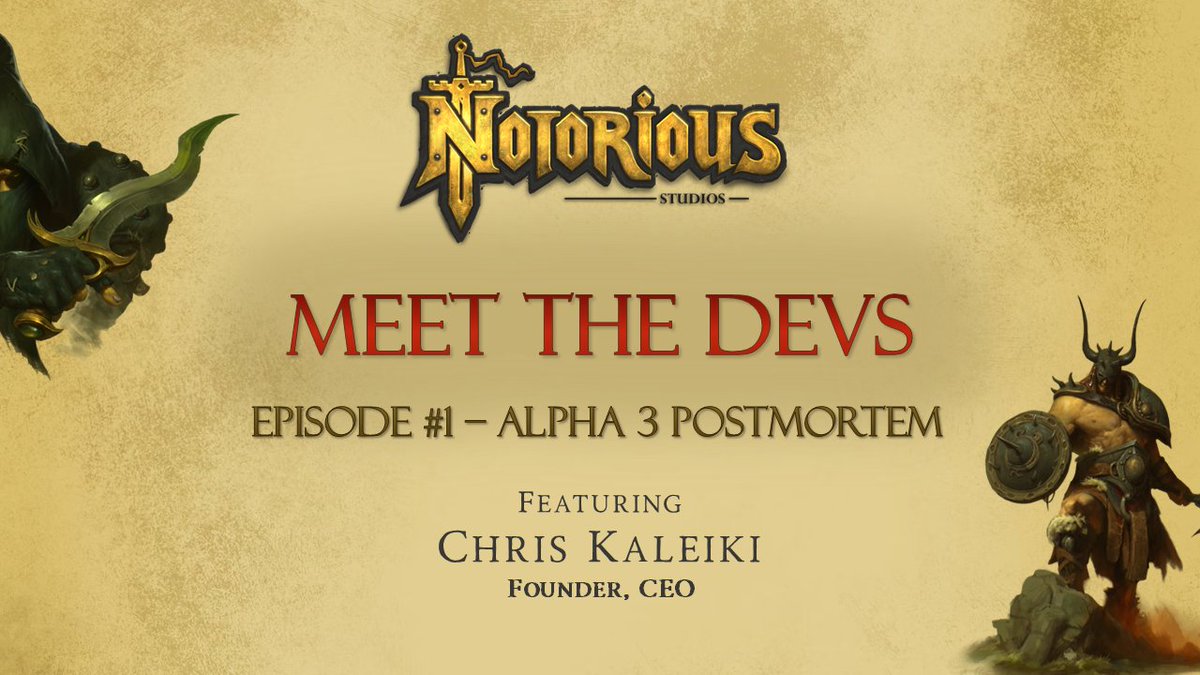 Notorious Studios (@notostudios) on Twitter photo Join us for our new 🧙♂️ASK THE DEVS Live stream show in Discord! discord.gg/playlegacy
Episode #1 will feature <a href="/ckaleiki/">Chris Kaleiki</a> who will go over our last Alpha playtest, answer questions and announce when our next playtest will be.
Every Wednesday at 2PM PST! Join us for our new 🧙♂️ASK THE DEVS Live stream show in Discord! discord.gg/playlegacy
Episode #1 will feature <a href="/ckaleiki/">Chris Kaleiki</a> who will go over our last Alpha playtest, answer questions and announce when our next playtest will be.
Every Wednesday at 2PM PST!