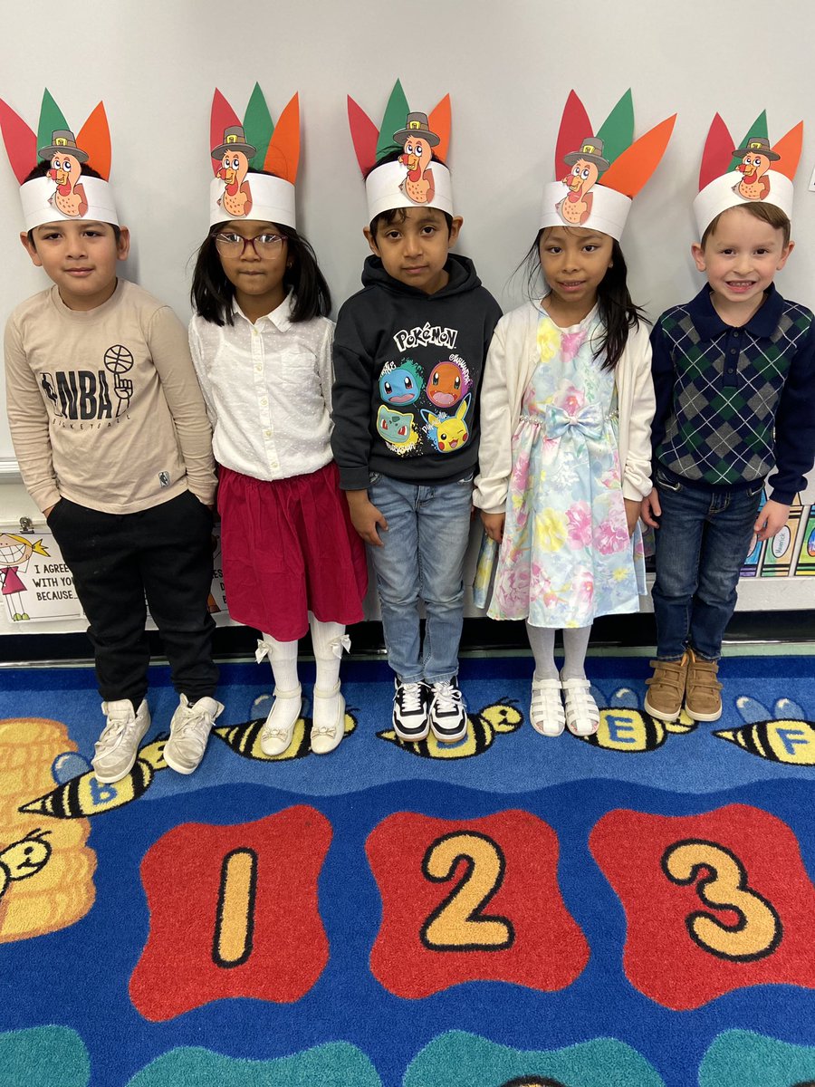 Happy Thanksgiving from the turkeys 🦃 in Room 408! <a href="/rbpsEAGLES/">Red Bank Primary</a> #RBBisBIA