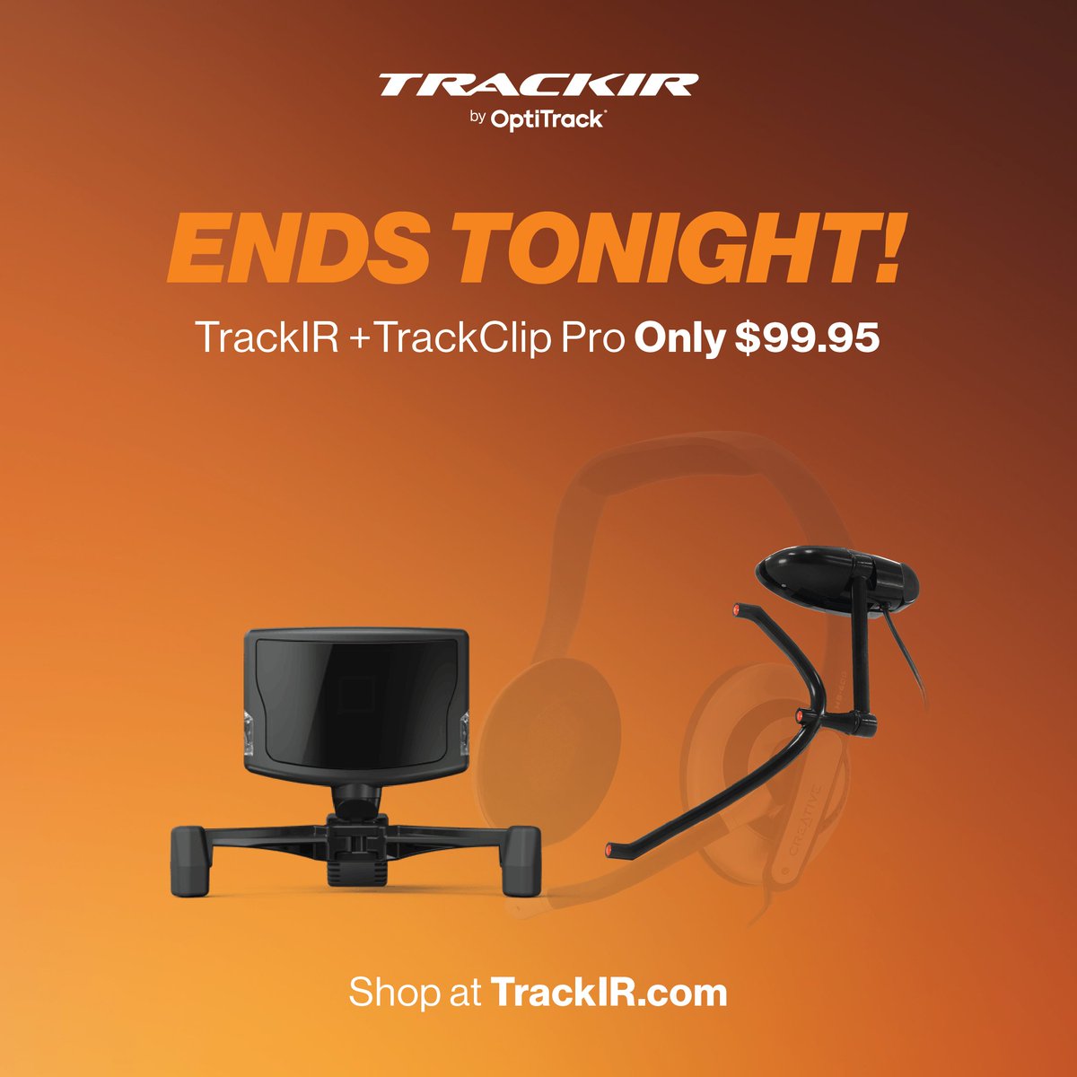 This is it—your last chance to grab the TrackIR + TrackClip Pro bundle for just $99.95! ⏳ Our Black Friday weekend sale ends TONIGHT! Shop at TrackIR.com

#trackir #putyourheadinthegame