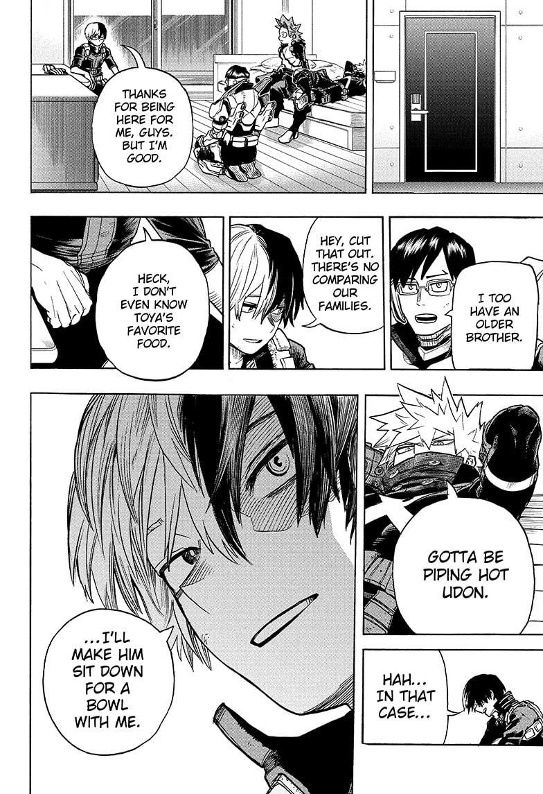 Toonsimp25's tweet photo. Villain haters pretending Shoto is on their side while Shoto is switching from Dabi to Touya-nii  the moment he wakes up😭 https://t.co/r8BrXkIJFF