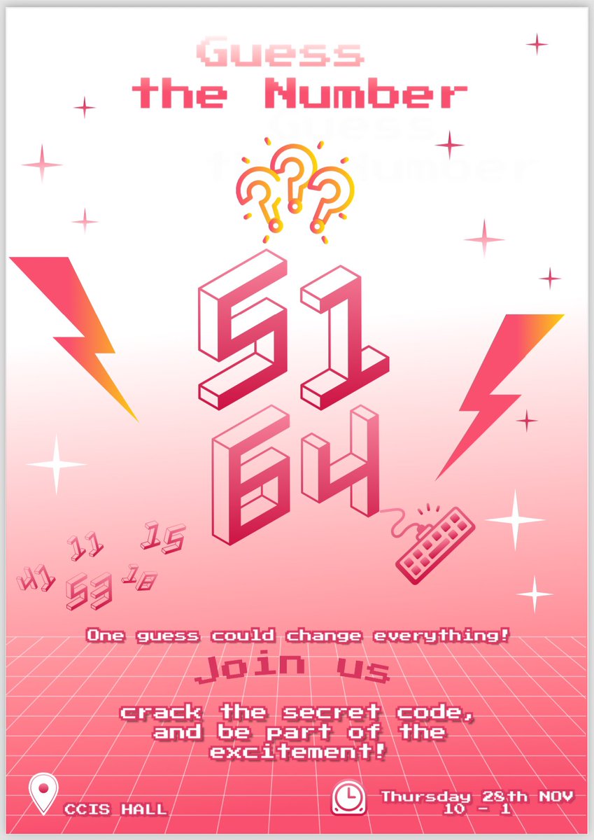 🕵🏻‍♀️Think you can crack the code?

الحمممـاس لمشرووع بكرا  ❤️‍🔥
#IT_FAIR