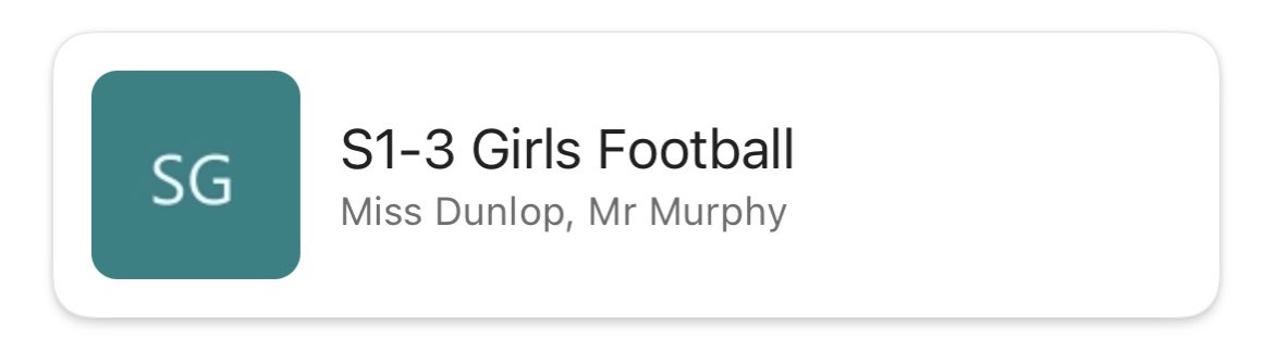 Coatbridge High PE tweet media