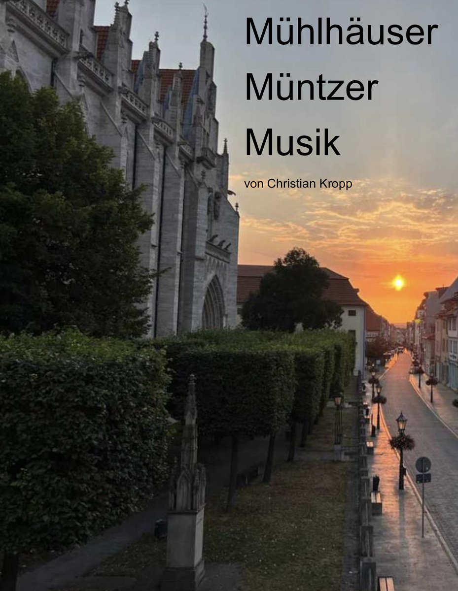 KroppChristian's tweet photo. Die Mühlhäuser Müntzer Musik ist fertiggestellt und auf dem Weg zum Verlag: Uraufführung am 06.09.2025 in St. Petri #orgelkropp #kroppiorgelt https://t.co/Ev892ISrrq