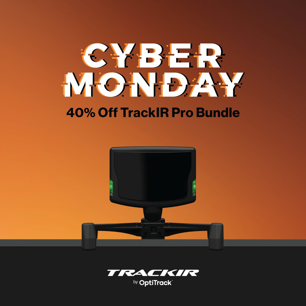 Missed our Black Friday deal? Good news! The TrackIR Pro bundle is still $99.95 for Cyber Monday. Grab yours before it’s gone at TrackIR.com!