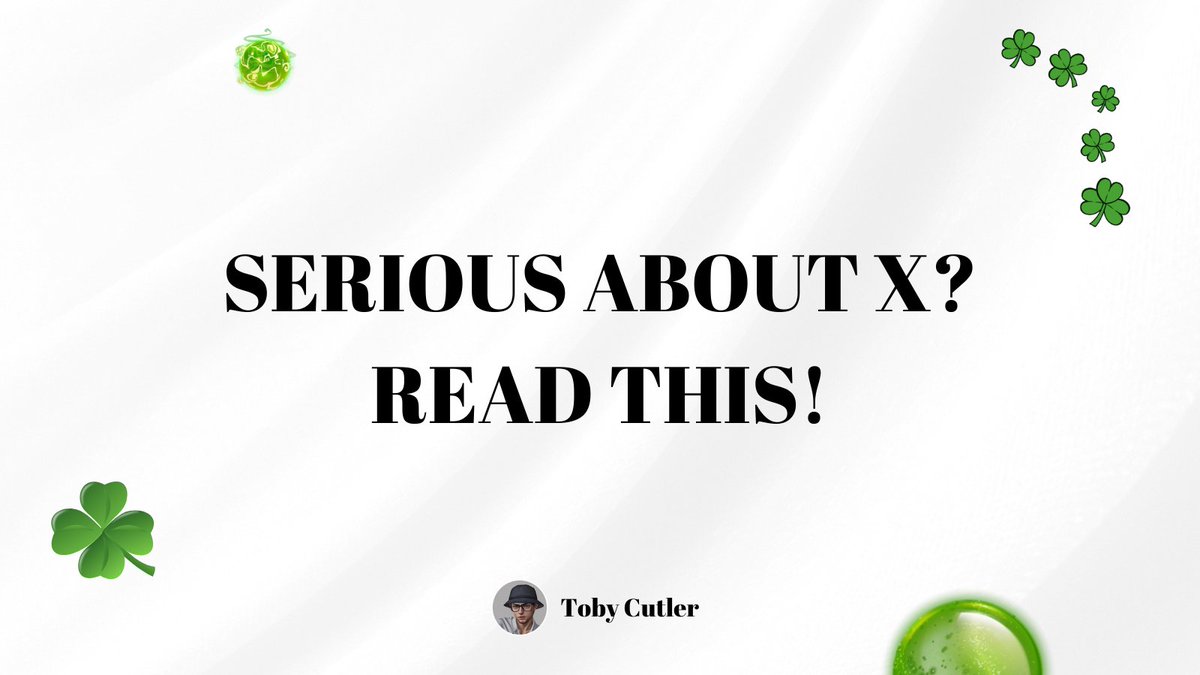 Toby 🍀 (@TobyCutler) / Posts / X