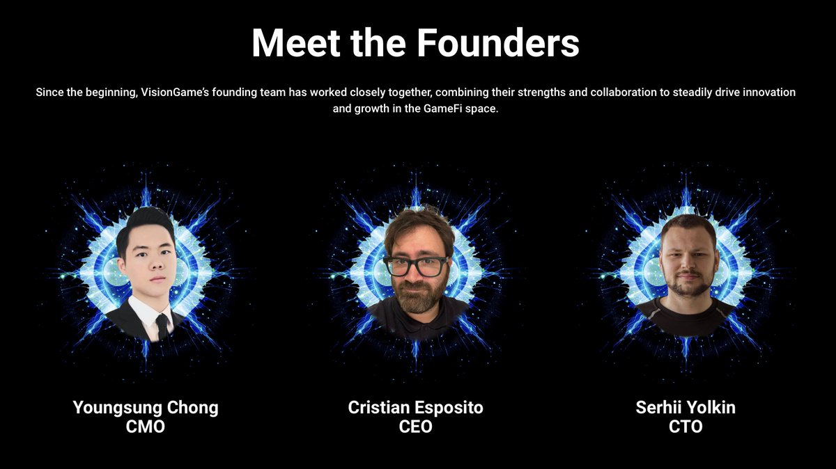 visiongame_'s tweet photo. 🎉 Exciting news! We’ve added a Founders section to the new website as well—because what’s a site without the faces behind the vision? Our CEO is extra thrilled—he finally gets to replace his old social pic (it really was bad... though this one isn’t much better 🫣).

🚀 Want to join the vision? Grab a Founder Node and become part of the journey! 👉 https://t.co/LO7IdNfmnZ

👀 Check it out now: https://t.co/8uMk2izXk4

#GameFi #BlockchainGaming #Web3 #CryptoGaming #Founders #Visionaries #DecentralizedFuture #NFTCommunity