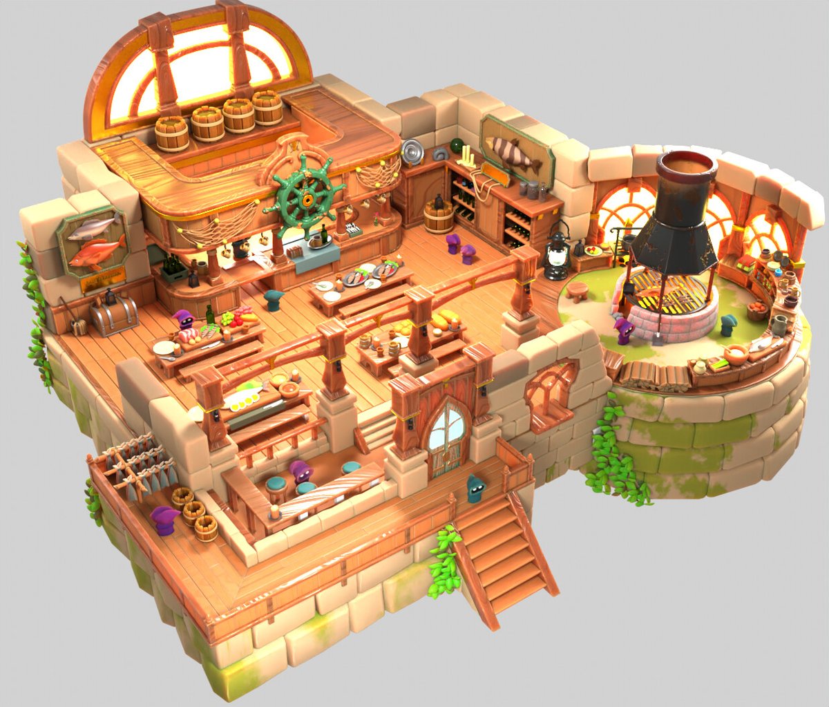 I made these on this laptop.
#b3d #blender