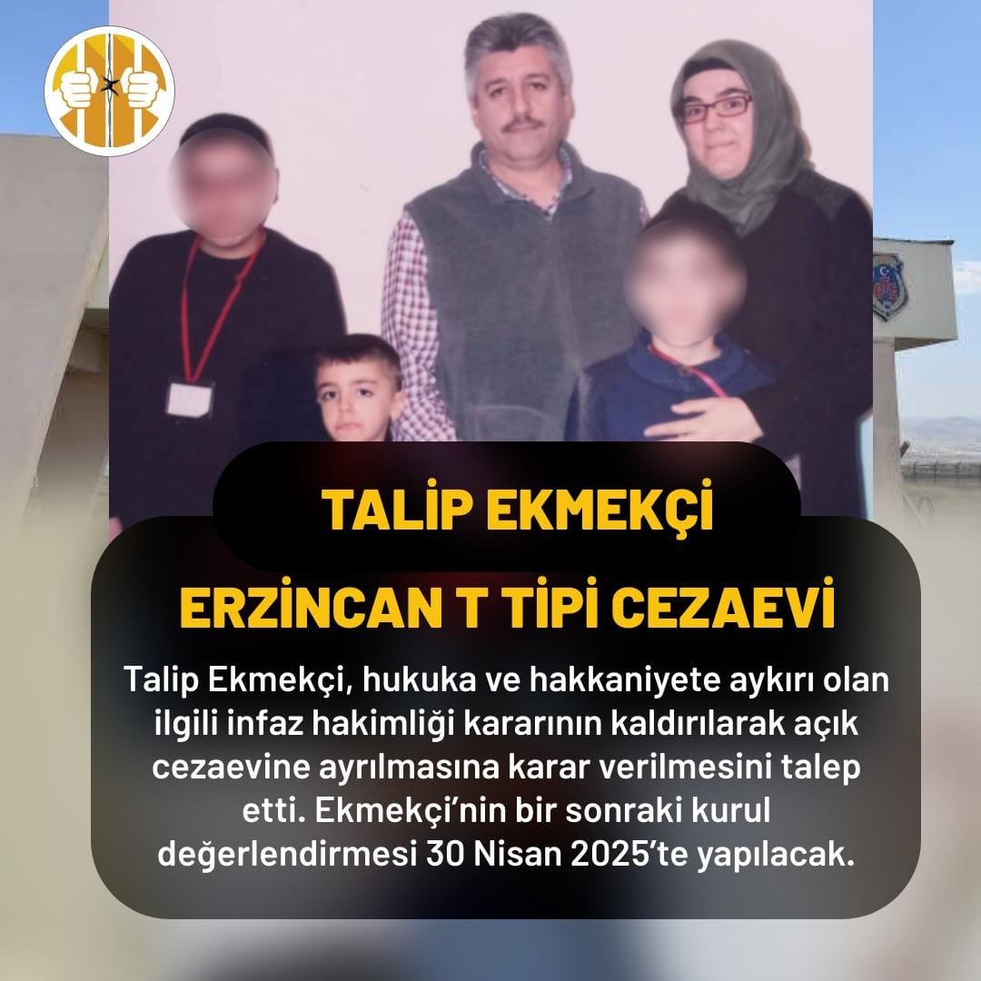 Otizimli Tarık'ın Annesi 2, babası 7 yıldır tutuklu. Talip Ekmekçi'nin keyfi gerekçelerle tahliyesi engelleniyor. Yusuf Kerim yasası bu durumdaki bir çocuğa neden uygulanmaz ki?

TarıkBabasını Bekliyor