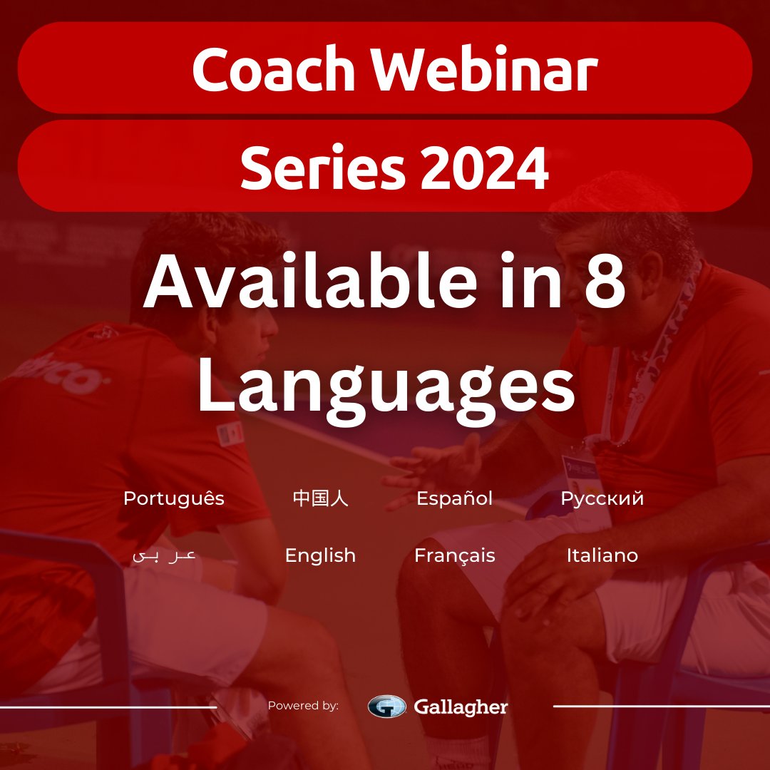 Did you know the #SpecialOlympics Coach Webinar Series is available live in 8 languages? Powered by <a href="/GallagherGlobal/">Gallagher</a> you can listen in French, English, Spanish, Arabic, Portuguese, Chinese, Russian, and Italian. 

Register here: brnw.ch/21wP1TK