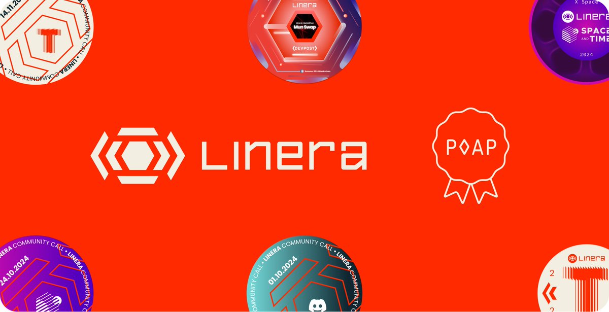 ⛓️ Gmicrochains. How many Linera POAPs have you collected?

While building the Real-Time Blockchain with microchains, we've been rewarding our community by working strategically with <a href="/poapxyz/">POAP - Bookmarks for your life</a>.

Here's the story: 🧵