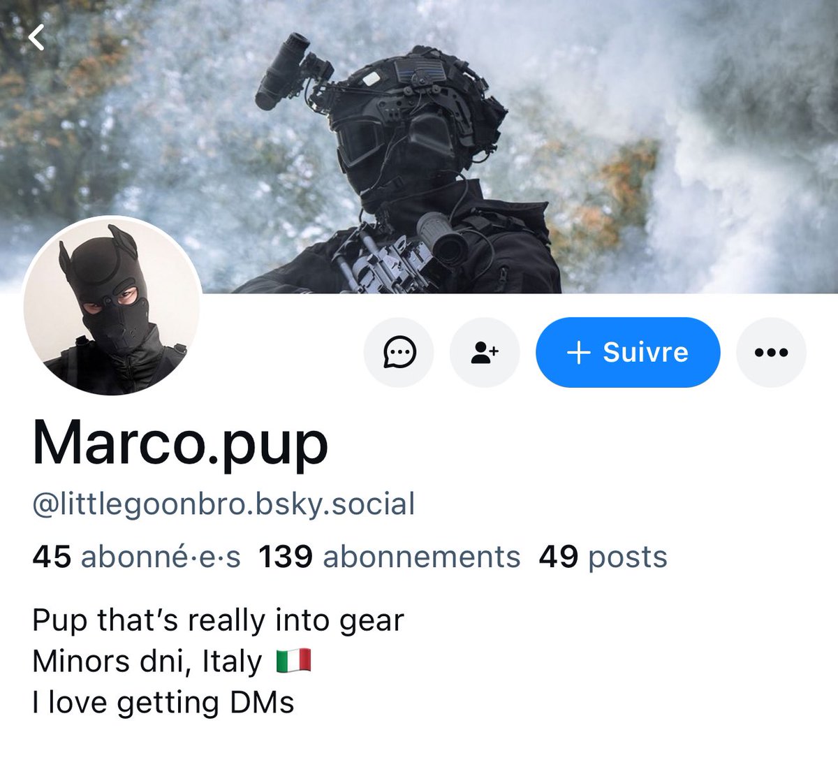 ChadThePanther's tweet photo. So apparently this dude thought « hey let’s use someone else’s pic as pfp » on Bluesky, probably on Twitter too… could you push some buttons and report him please <3 https://t.co/okbqmZ8aDF
