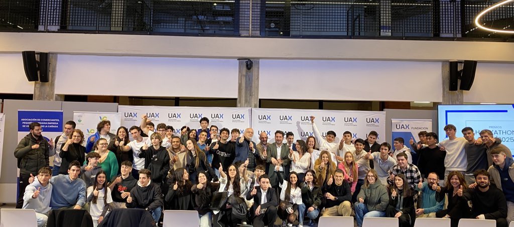 uaxuniversidad's tweet photo. @uaxfundacion @AvanadeSpain @santander_es @SodexoGroup 👏🏽 🤩¡Enhorabuena a todos los participantes, habéis hecho un trabajo brillante!
¡Orgullosos de este #TalentoUAX! 💡
Gracias a todos los que habéis hecho posible esta gran jornada tan brillante
@uaxfundacion @santander_es @AvanadeSpain @SodexoGroup https://t.co/tMMaEB1kzo