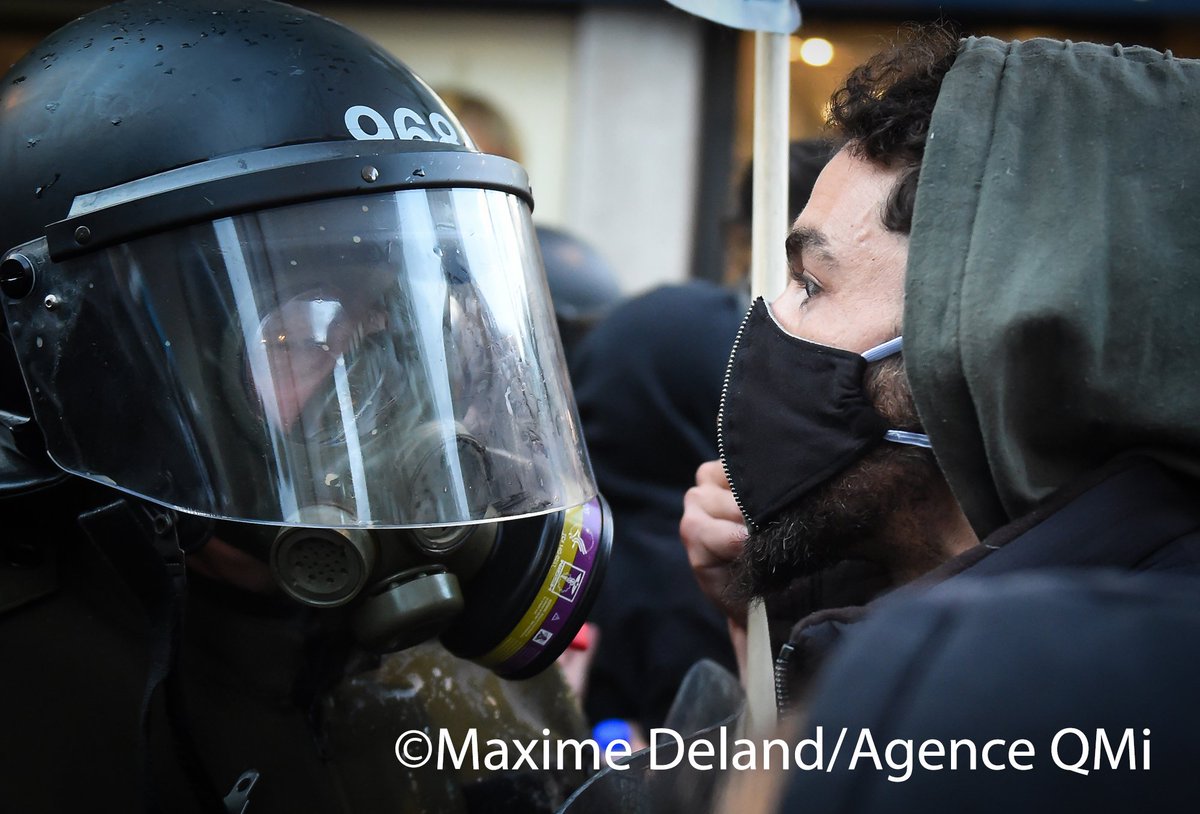 yclaude's tweet image. -À #Montréal, avons-nous la mémoire courte ?
-Depuis des années, un #Laxisme, voire une intolérable #Complaisance livre notre ville aux #Violences_émeutières de bandes criminelles !
-Actuellement, les milices #Islamistes et #Fascistes_postmodernes...
*
En 2020, #saccage,…